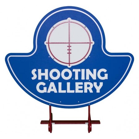 Shooting Gallery 3 Shield Carnival Game Accessory