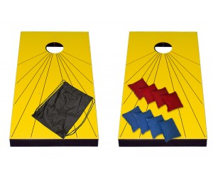 Corn Hole - Yellow Carnival Game