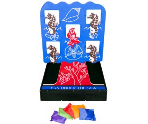 Bean Bag Toss Under the Sea Carnival Game