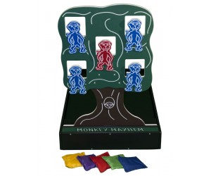 Bean Bag Toss Monkey Mayhem Carnival Game