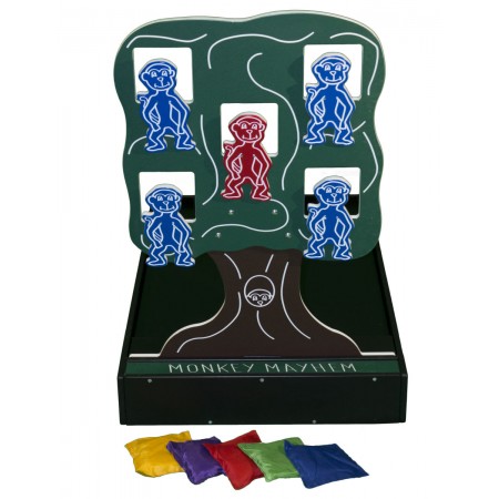 Bean Bag Toss Monkey Mayhem Carnival Game